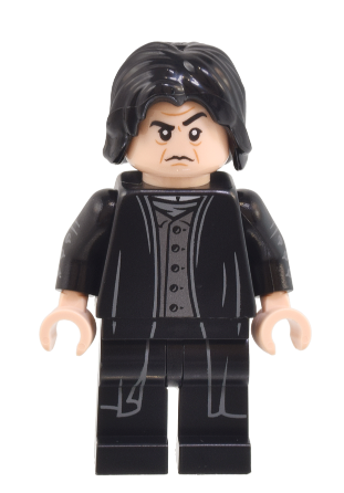 lego 2024 mini figurine hp493 Professor Severus Snape Dark Silver Vest 