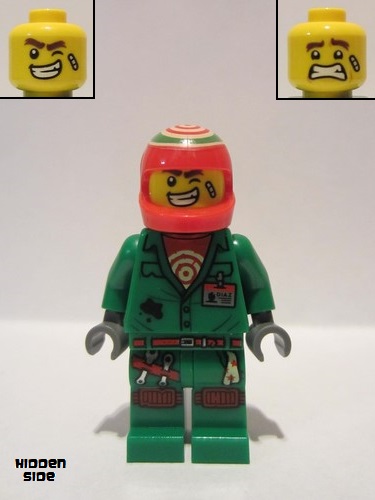 lego 2020 mini figurine hs041 Douglas Elton / El Fuego Coveralls with Helmet 