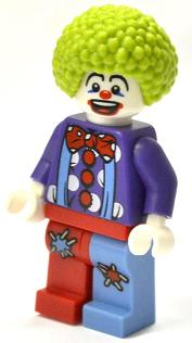lego 2013 mini figurine gen051 Birthday Clown  