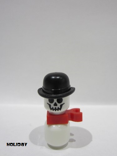 lego 2013 mini figurine hol358 Snowman Clip Hand, Glow in the Dark 