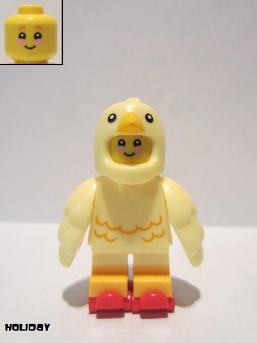 lego 2019 mini figurine hol144 Chicken Skater  