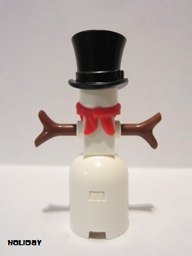 lego 2019 mini figurine hol160 Snowman