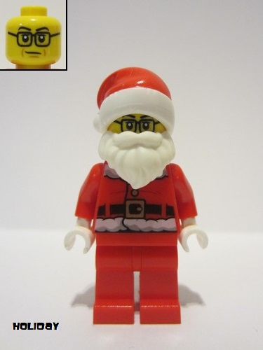 lego 2021 mini figurine hol251 Fendrich Santa Claus Suit 
