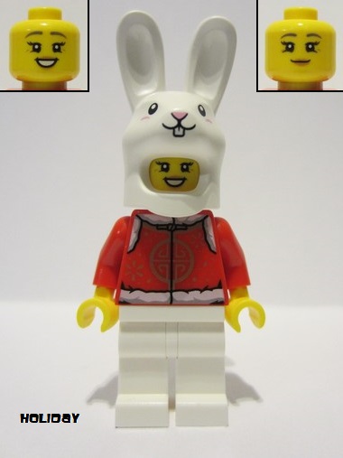 lego 2023 mini figurine hol310 Year of the Rabbit Girl