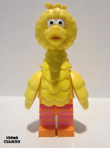 lego 2020 mini figurine idea073 Big Bird  