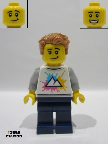 lego 2025 mini figurine idea240 Tourist
