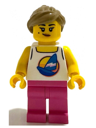 lego 2025 mini figurine idea246 Diving Shop Owner