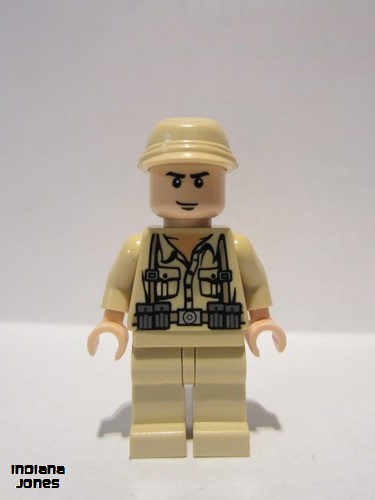 lego 2008 mini figurine iaj005 German Soldier 2  