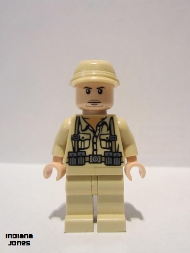 lego 2008 mini figurine iaj006 German Soldier 3  