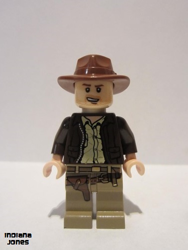 lego 2009 mini figurine iaj044 Indiana Jones Open-Mouth Grin 