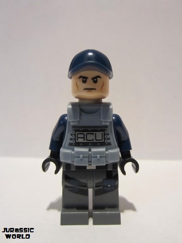 lego 2015 mini figurine jw010 ACU Trooper Vest, Male Angry 