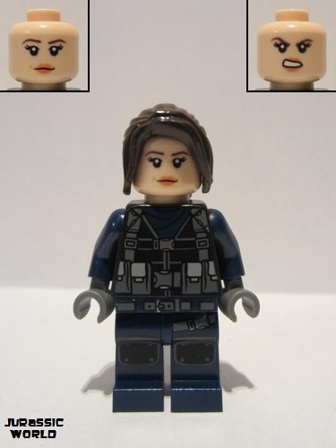 lego 2018 mini figurine jw034 Guard Female 