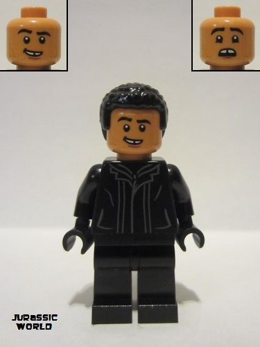 lego 2022 mini figurine jw087 Franklin Webb Black Jacket 