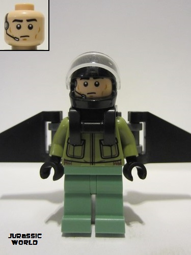 lego 2023 mini figurine jw118 Jetpack Ranger  