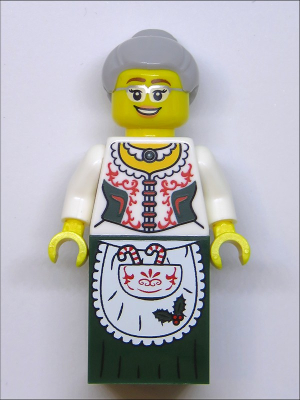 lego 2018 mini figurine hol241 Mrs. Claus