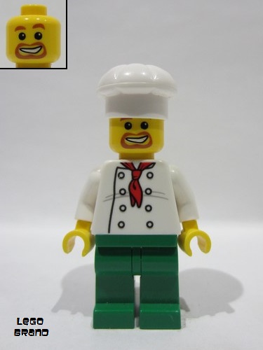 lego 2019 mini figurine bam0011 Chef