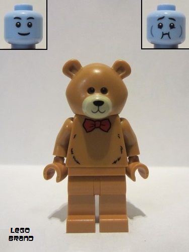 lego 2021 mini figurine hol240 Bow Tie Bear  