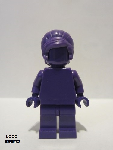 lego 2021 mini figurine tls107 Dark Purple Monochrome