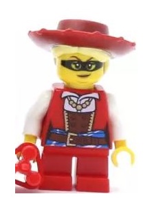 lego 2022 mini figurine bam0066 Cowgirl