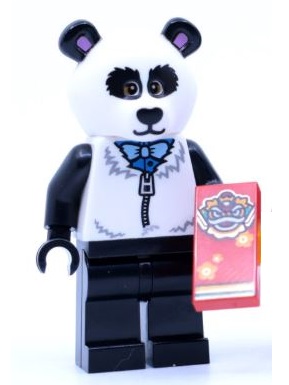 lego 2023 mini figurine bam0076 Panda Suit Guy