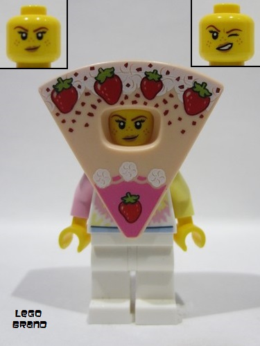 lego 2023 mini figurine bam0080 Pie Suit Girl