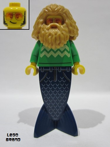 lego 2023 mini figurine bam0107 Merman
