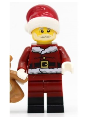 lego 2023 mini figurine bam0109 Santa