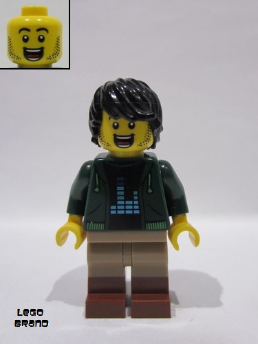 lego 2024 mini figurine bam0113 Citizen
