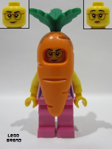 lego 2024 mini figurine bam0123 Carrot Suit Girl