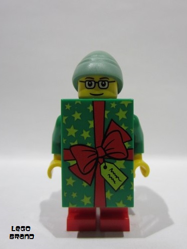 lego 2024 mini figurine bam0147 Christmas Present Suit Guy
