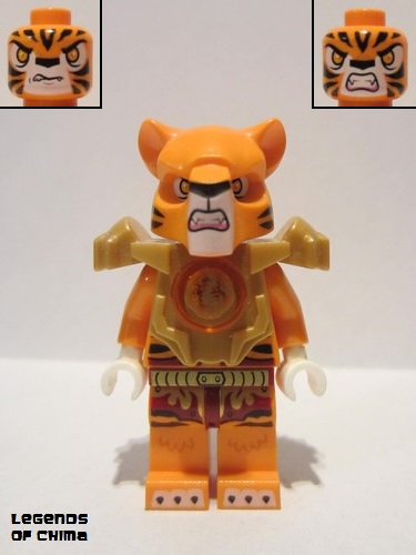 lego 2014 mini figurine loc073 Tormak Orange Outfit 