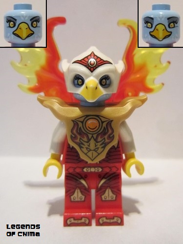 lego 2015 mini figurine loc138 Eris Armor Breastplate, Flame Wings 