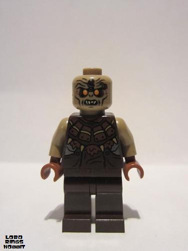 lego 2012 mini figurine lor024 Mordor Orc Bald 