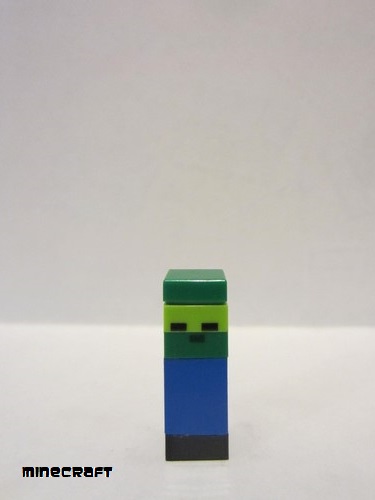lego 2013 mini figurine min005 Micromob Zombie  