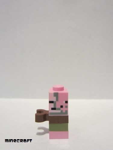 lego 2013 mini figurine min007 Micromob Zombie Pigman  
