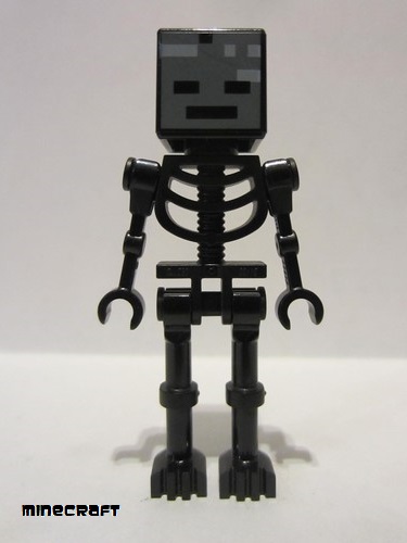 lego 2016 mini figurine min025 Wither Skeleton Straight Arms 