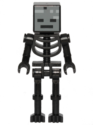 lego 2021 mini figurine min090 Wither Skeleton Bent Arms 