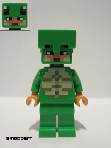 lego 2024 mini figurine min162 Turtle Skin Warrior  