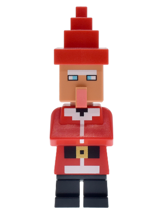 lego 2025 mini figurine min241 Santa Villager