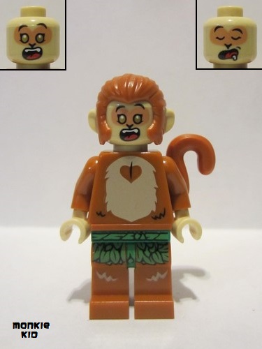 lego 2021 mini figurine mk032 Baby Monkey Kid  