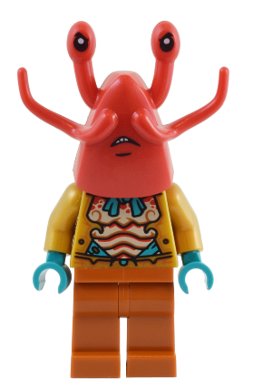 lego 2023 mini figurine mk122 Shrimp Soldier  