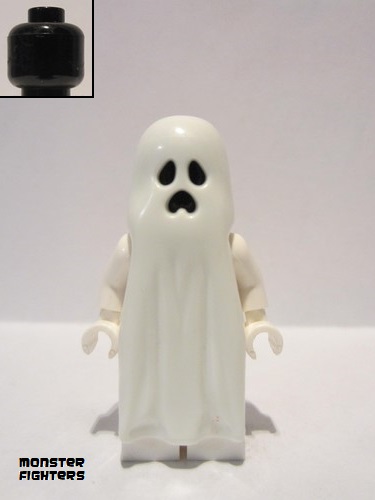 lego 2012 mini figurine gen043 Ghost With Pointed Top Shroud 