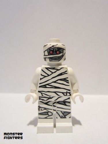 lego 2012 mini figurine mof001a Mummy NON-Glow In Dark Pattern 
