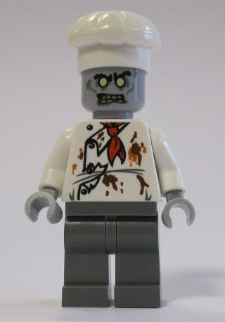 lego 2012 mini figurine mof019 Zombie Chef  