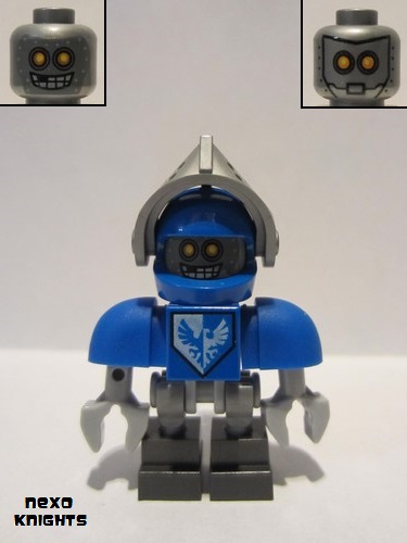 lego 2016 mini figurine nex011 Clay Bot Claybot 