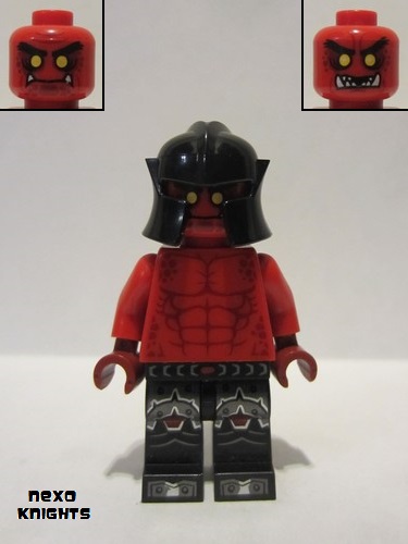 lego 2016 mini figurine nex027 Monster Red and Black 