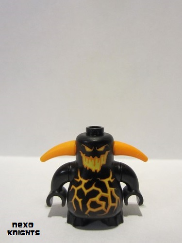 lego 2016 mini figurine nex048 Scurrier Black 