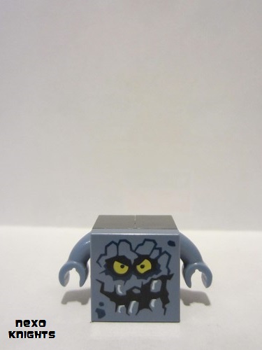 lego 2017 mini figurine nex118 Brickster Small with Technic Bricks 1 x 2 