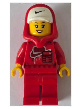 lego 2025 mini figurine nike002 Basketball Player