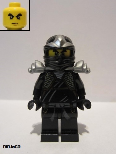 lego 2012 mini figurine njo039 Cole ZX With Armor 